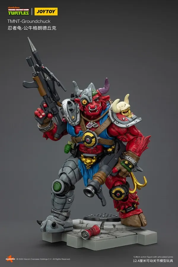 Groundchuck 1/18 Scale | Teenage Mutant Ninja Turtles | Joy Toy