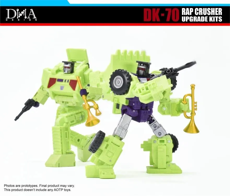 DK-70 Upgrade Kit for Transformers Studio Series Bonecrusher and Scrapper | DNA Design