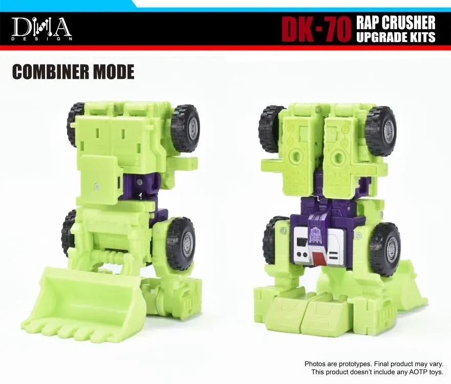 DK-70 Upgrade Kit for Transformers Studio Series Bonecrusher and Scrapper | DNA Design