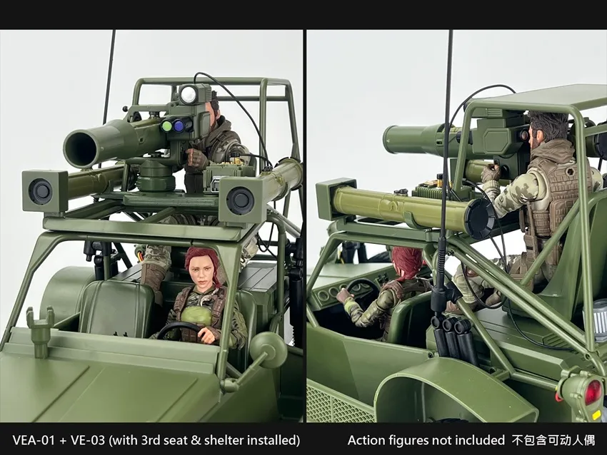 VEA-01 Missile Launcher Set | Fans Hobby Vehicle Elite Accessories