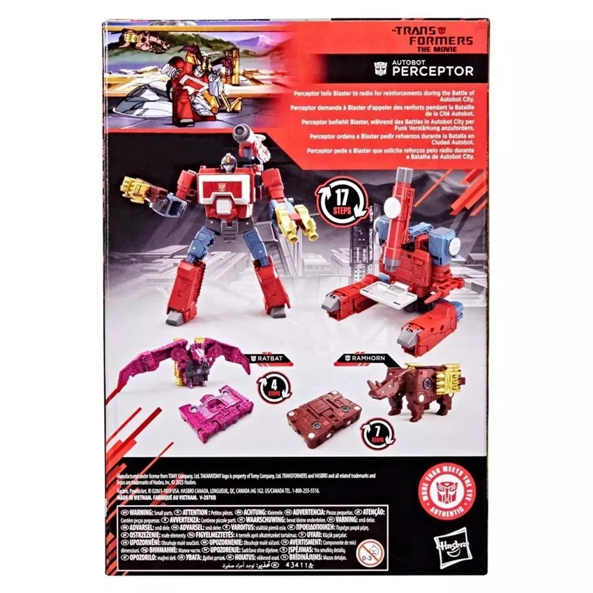 Autobot Perceptor MTMTE Collection | Transformers Studio Series | Transformers: The Movie Battle of Autobot City