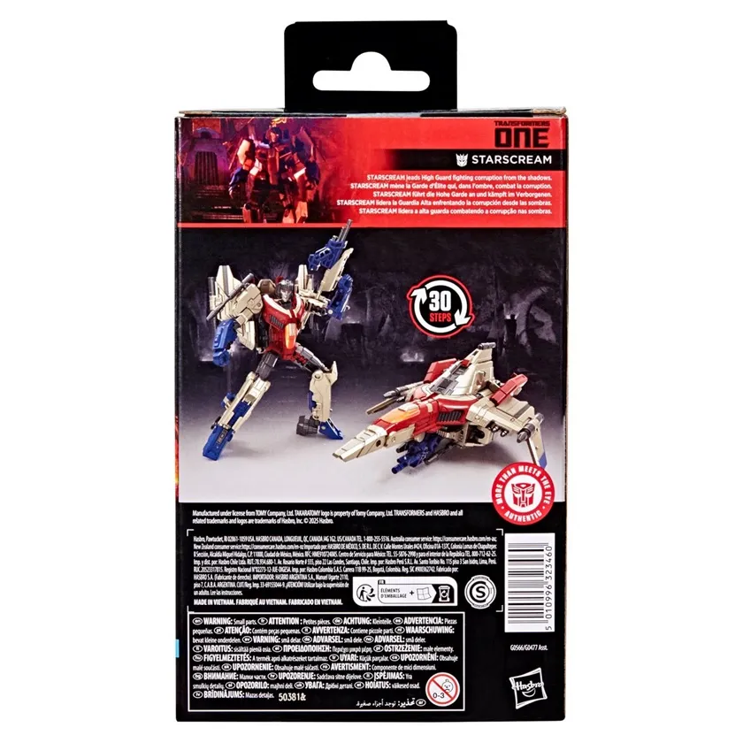 Starscream Deluxe Class | Transformers Studio Series | Transformers: One
