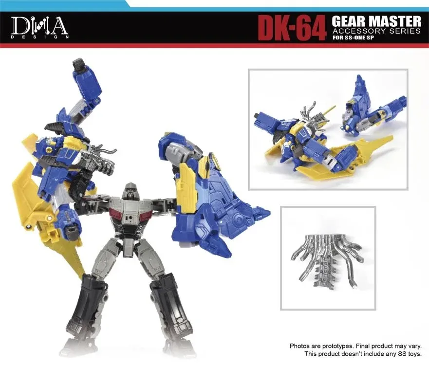 DK-64 Upgrade Kit for Transformers One SS Voyager Class Sentinel Prime | DNA Design