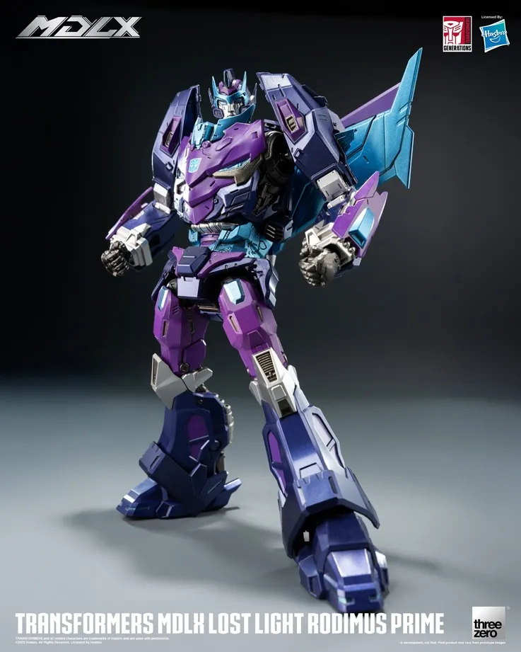 Lost Light Rodimus Prime SDCC 2025 Exclusive MDLX Scale Collectible Figure | Transformers: Lost Light | threezero