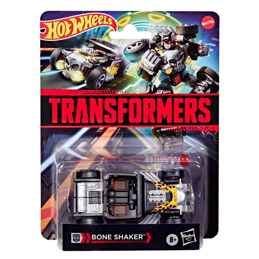 Bone Shaker Deluxe Class | Transformers x Hot Wheels | Transformers Collaborative
