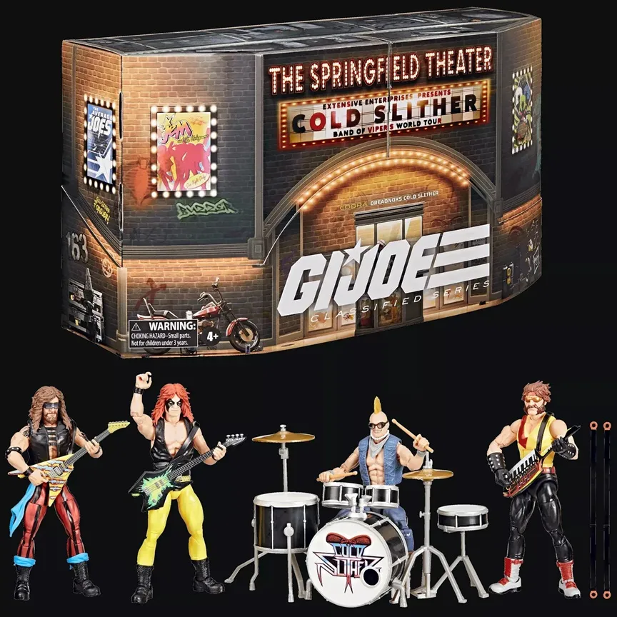 Cold Slithers Box Set SDCC 2025 Exclusive | G.I. Joe Classified Series