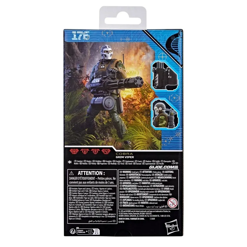 Cobra Grim-Viper 6-Inch Scale | G.I. Joe Classified Series #176