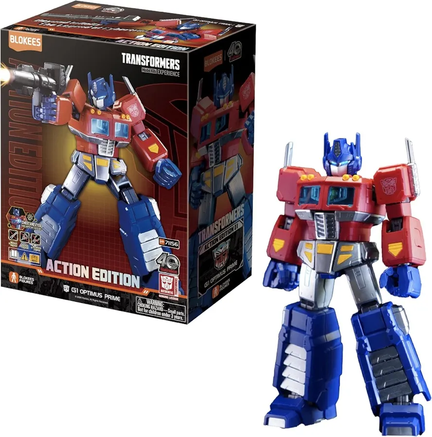 G1 Optimus Prime Action Edition 01 Model Kit | Transformers | Blokees