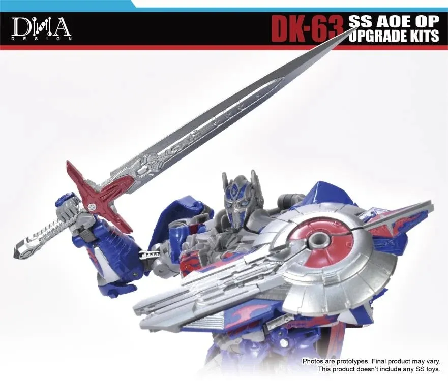 DK-63 Upgrade Kit with Bonus for Transformers: AOE SS Leader Class Optimus Prime | DNA Design
