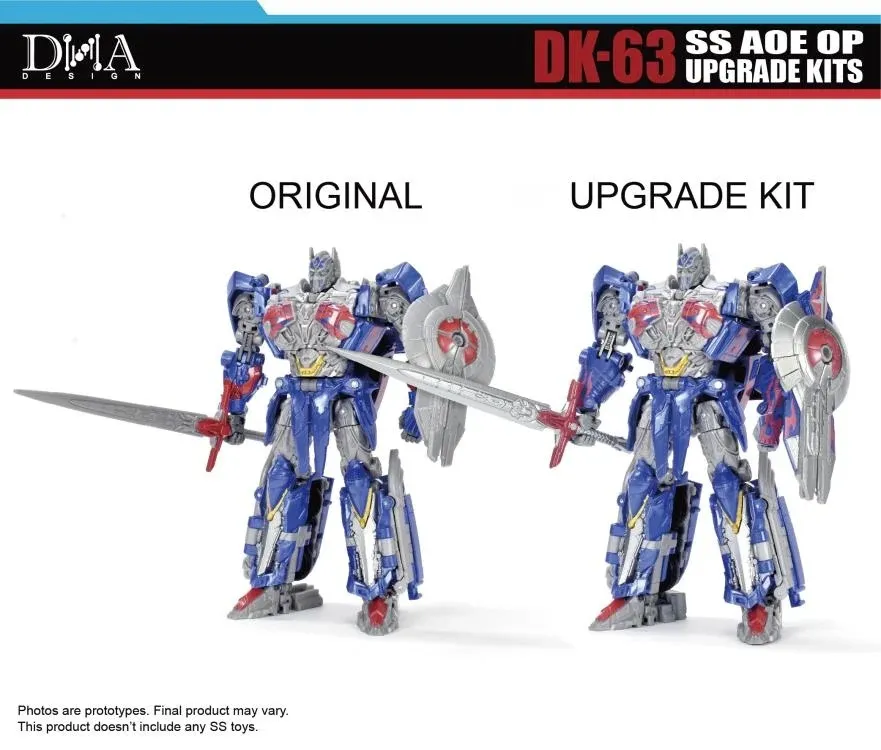 DK-63 Upgrade Kit with Bonus for Transformers: AOE SS Leader Class Optimus Prime | DNA Design