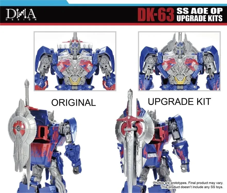 DK-63 Upgrade Kit with Bonus for Transformers: AOE SS Leader Class Optimus Prime | DNA Design