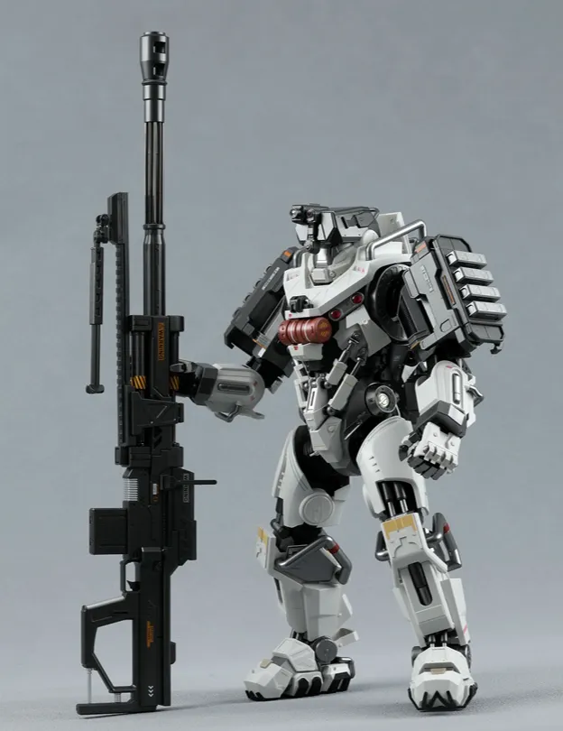 Mecha-010 Incarnation MU-2 Heavy Stereoscopic Sniper 1/9 Scale Model Kit | Ling Cage: INCARNATION | MENG