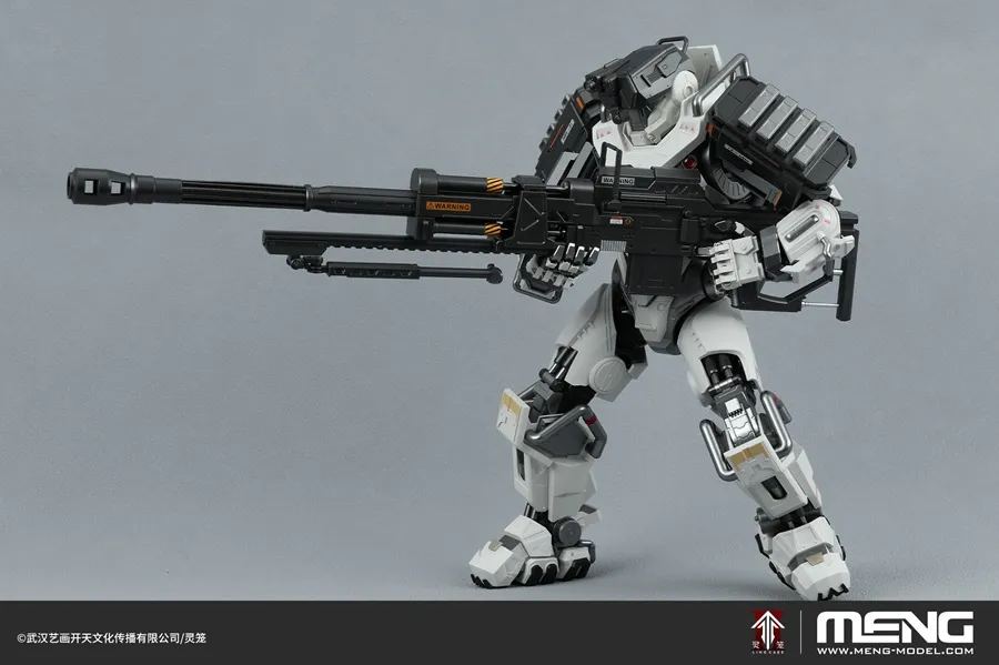 Mecha-010 Incarnation MU-2 Heavy Stereoscopic Sniper 1/9 Scale Model Kit | Ling Cage: INCARNATION | MENG