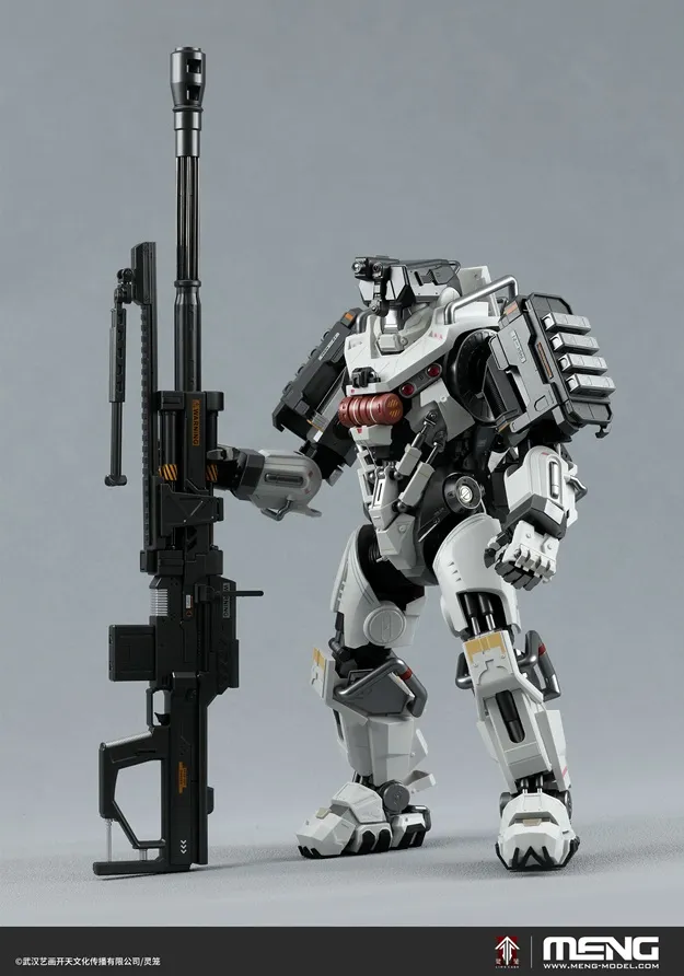 Mecha-010 Incarnation MU-2 Heavy Stereoscopic Sniper 1/9 Scale Model Kit | Ling Cage: INCARNATION | MENG