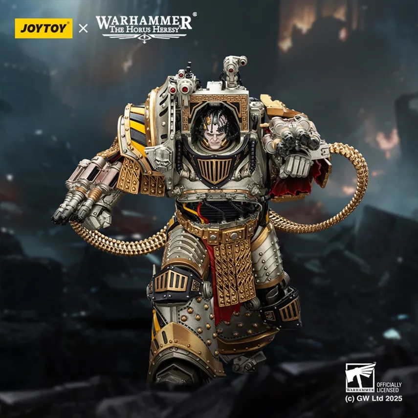 Iron Warriors Perturabo, Primarch of the IVth Legion 1/18 Scale | Warhammer 40K: The Horus Heresy | Joy Toy