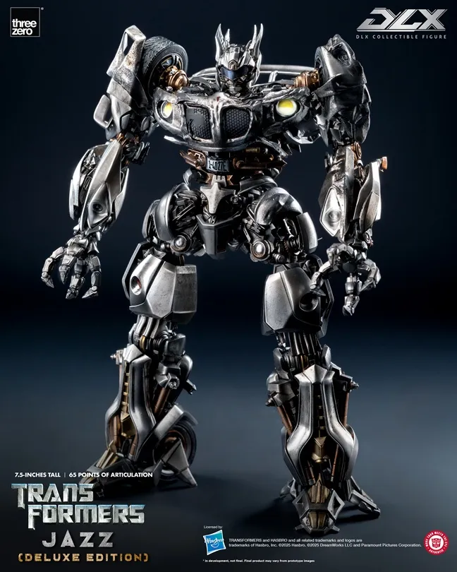 Jazz DLX Collectible Figure (Deluxe Edition) | Transformers: The Movie (2007) | threezero
