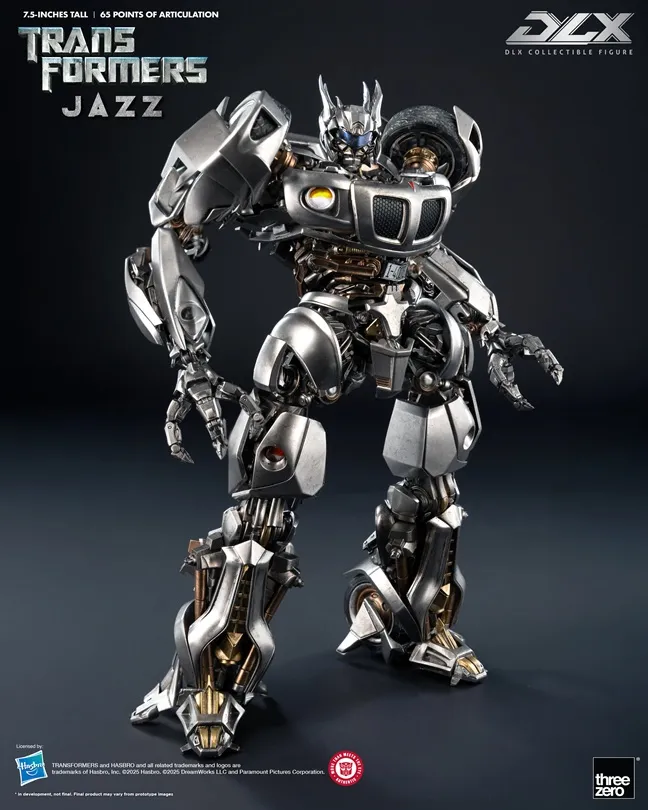 Jazz DLX Collectible Figure (Deluxe Edition) | Transformers: The Movie (2007) | threezero