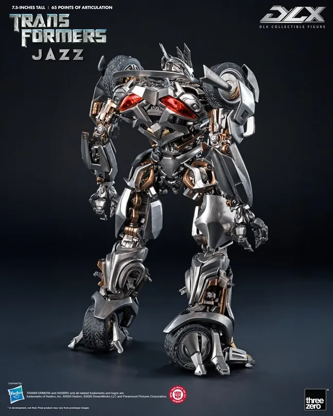 Jazz DLX Collectible Figure | Transformers: The Movie (2007) | threezero