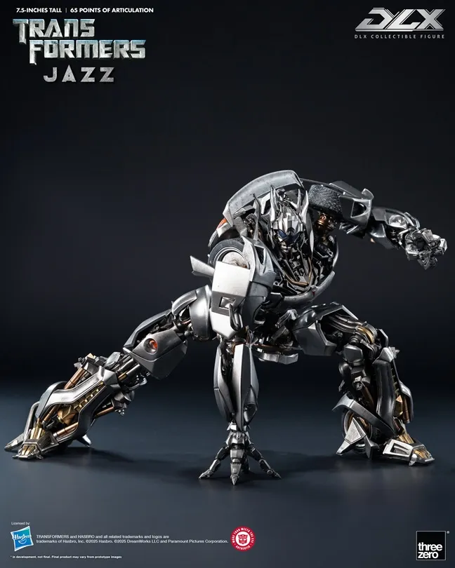 Jazz DLX Collectible Figure | Transformers: The Movie (2007) | threezero