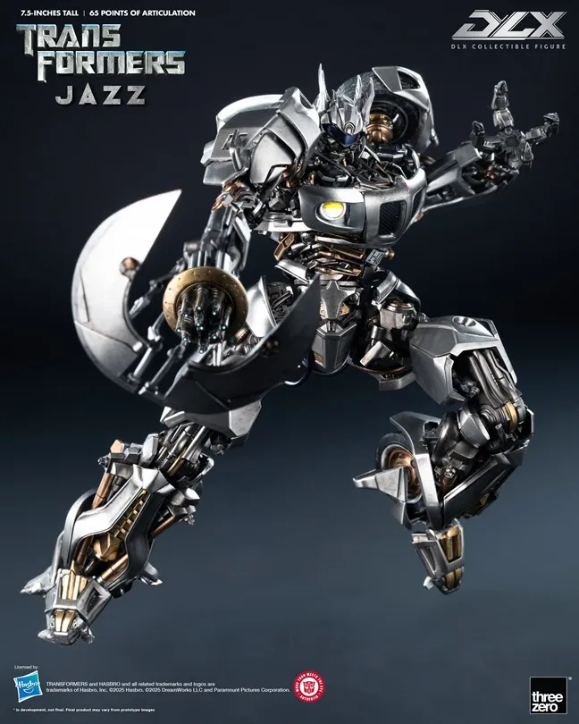 Jazz DLX Collectible Figure | Transformers: The Movie (2007) | threezero