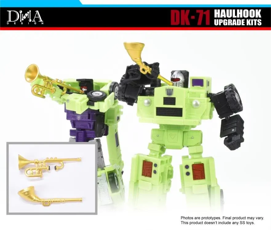 DK-71 Upgrade Kit for Transformers Studio Series Long Haul and Hook | DNA Design