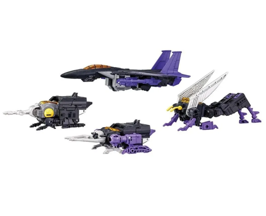 Decepticons Part 2 Set of 4 Premium Finish | Transformers Dramatic Capture
