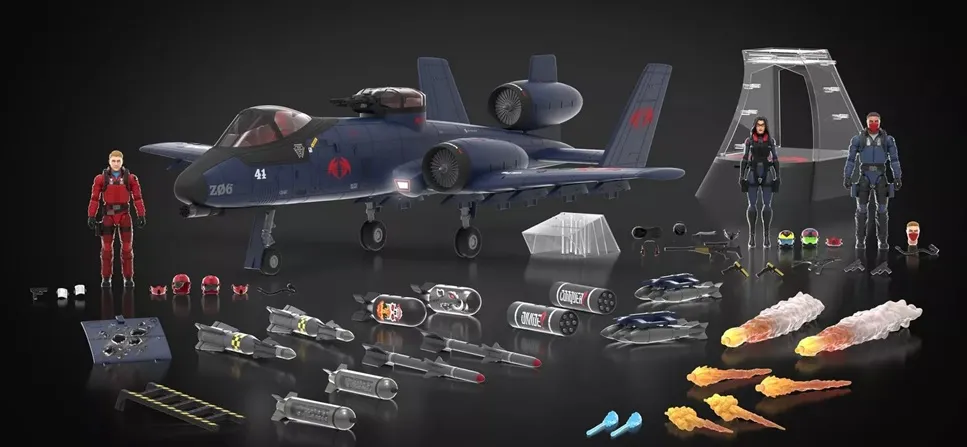 Cobra Rattler Ground Attack Jet HasLab Exclusive | G.I. Joe Classified Series