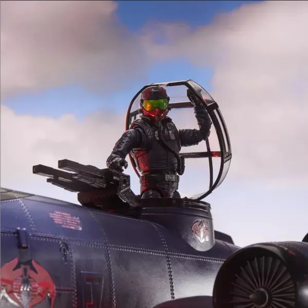 Cobra Rattler Ground Attack Jet HasLab Exclusive | G.I. Joe Classified Series