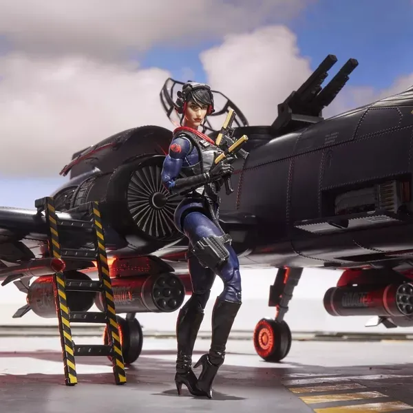 Cobra Rattler Ground Attack Jet HasLab Exclusive | G.I. Joe Classified Series