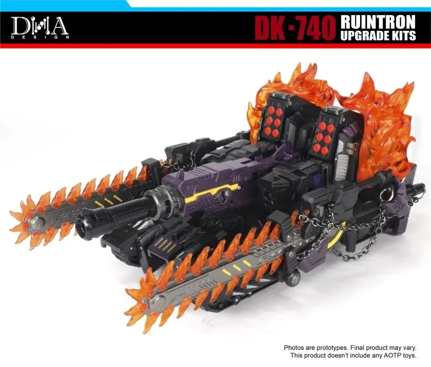 DK-74O Upgrade Kit for Transformers: Age of the Primes The Thirteen Megatronus The Fallen Leader Class | DNA Design