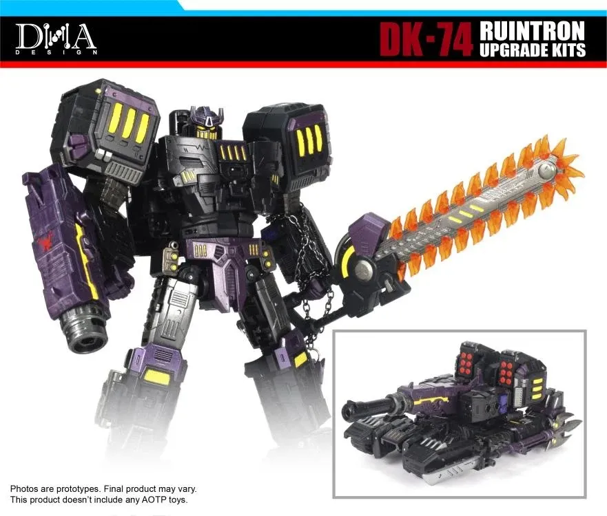 DK-74 Upgrade Kit for Transformers: Age of the Primes The Thirteen Megatronus The Fallen Leader Class | DNA Design