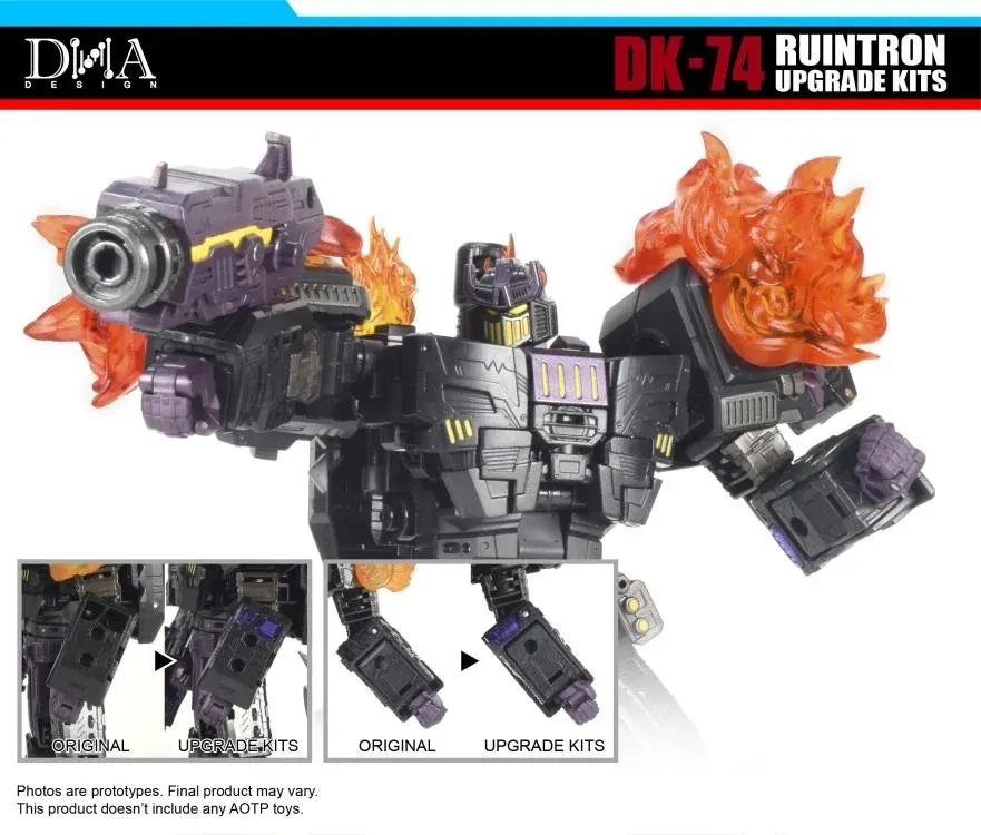 DK-74 Upgrade Kit for Transformers: Age of the Primes The Thirteen Megatronus The Fallen Leader Class | DNA Design