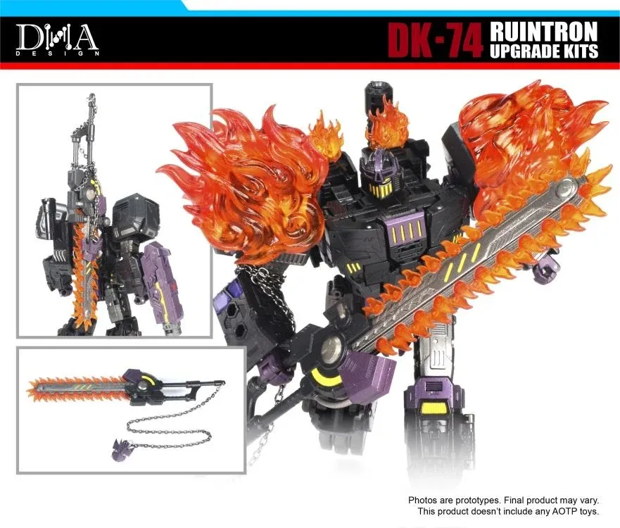DK-74 Upgrade Kit for Transformers: Age of the Primes The Thirteen Megatronus The Fallen Leader Class | DNA Design