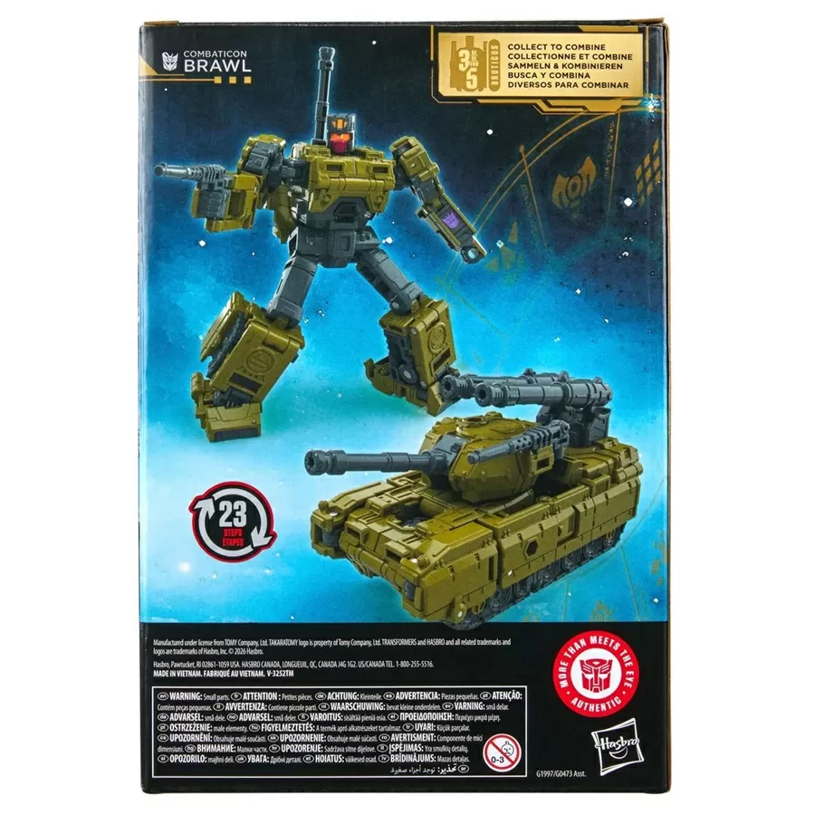 Combaticon Brawl Voyager Class | Transformers: Age of the Primes | Hasbro, Takara Tomy