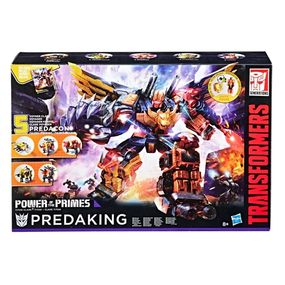 Predaking Combiner Team Set Titan Class | Transformers Generations Power of the Primes
