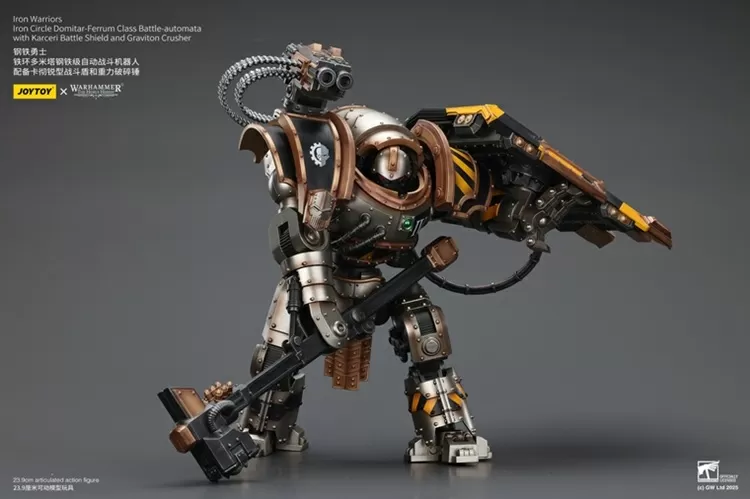 Iron Warriors, Iron Circle Domitar-Ferrum Class Battle-Automata 1/18 Scale | Warhammer 40K: The Horus Heresy | Joy Toy