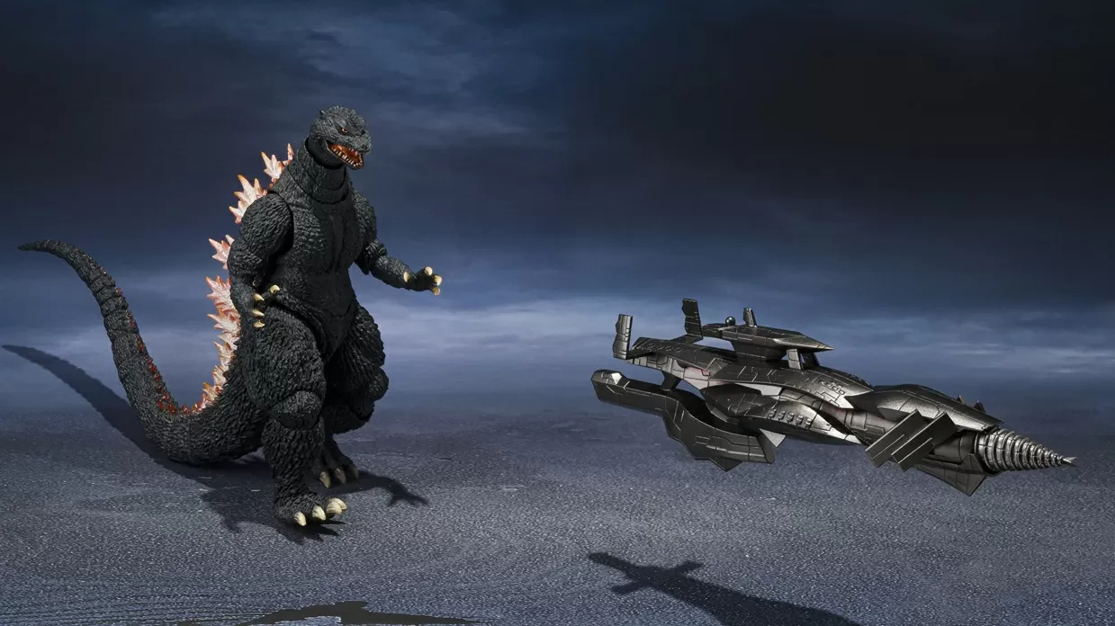 Godzilla (Heat Ray Version Vs. New Gotengo) S.H.MonsterArts | Bandai Tamashii Nations | Godzilla: Final Wars