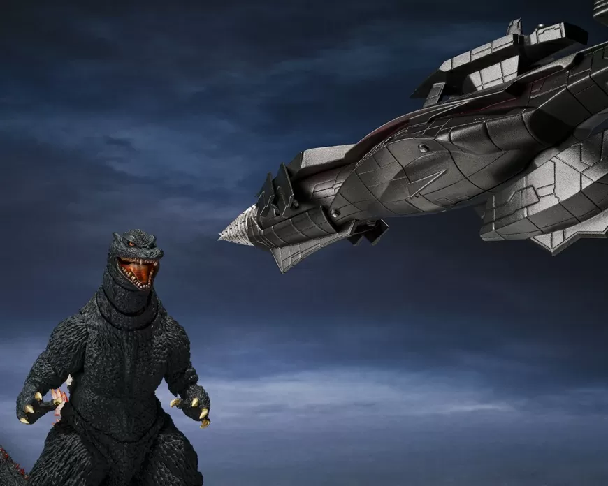 Godzilla (Heat Ray Version Vs. New Gotengo) S.H.MonsterArts | Bandai Tamashii Nations | Godzilla: Final Wars