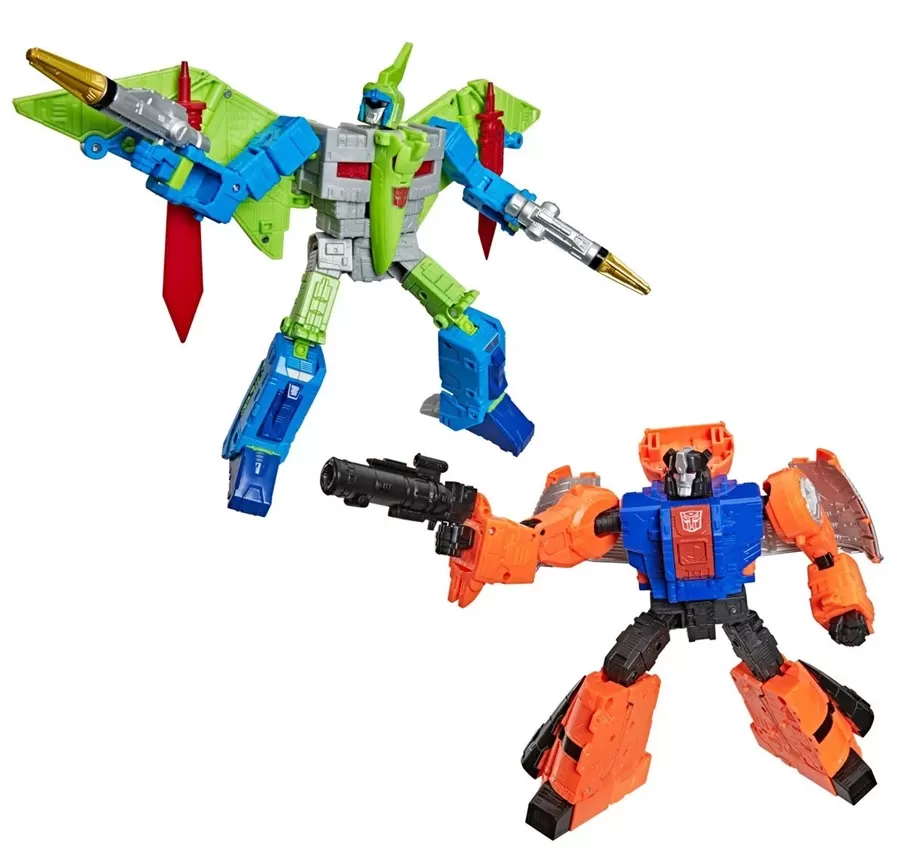 G2 Dinobot Swoop and G2 Dinobot Sludge Set of 2 Leader Class | Transformers: Age of the Primes Generations Selects | Hasbro, Takara Tomy