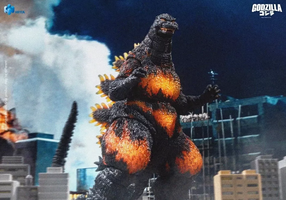 Burning Godzilla Exquisite Basic | Godzilla vs. Destroya (1995) | Hiya Toys