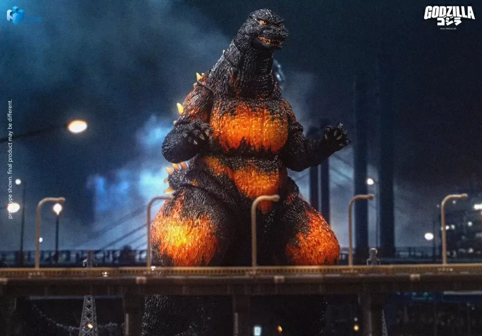 Burning Godzilla Exquisite Basic | Godzilla vs. Destroya (1995) | Hiya Toys