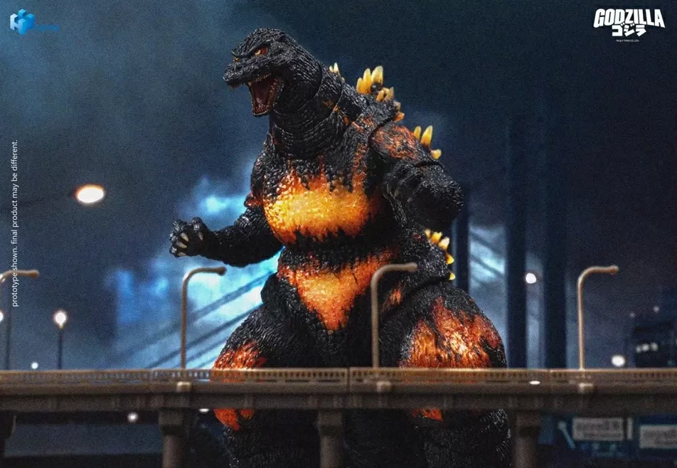 Burning Godzilla Exquisite Basic | Godzilla vs. Destroya (1995) | Hiya Toys