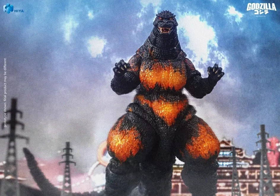 Burning Godzilla Exquisite Basic | Godzilla vs. Destroya (1995) | Hiya Toys