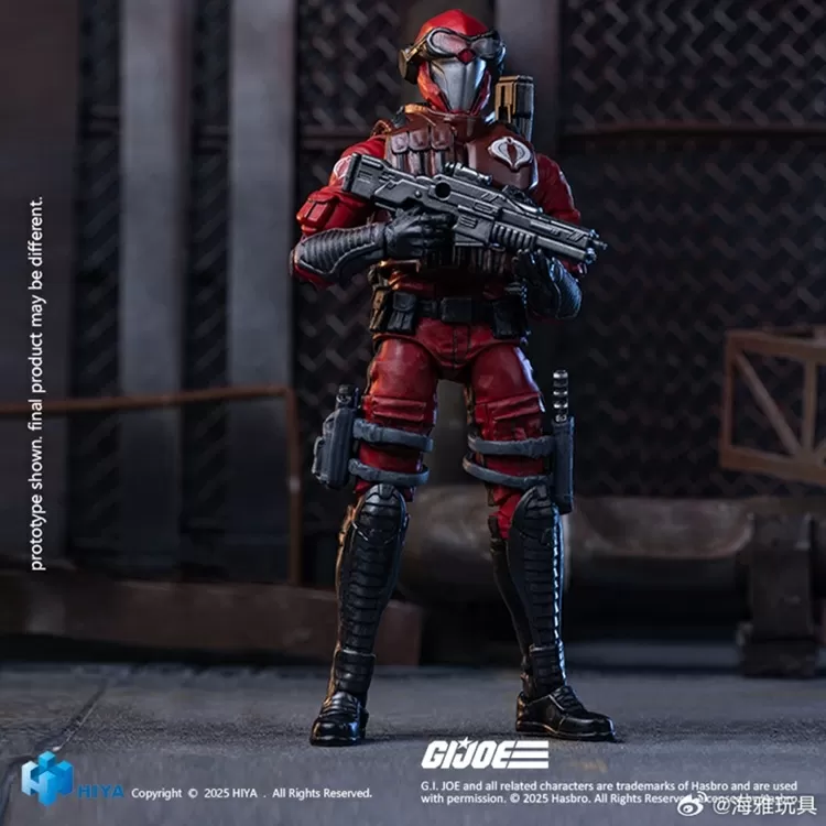 Crimson Viper 1/18 Scale Exquisite Mini | G.I. Joe | Hiya Toys