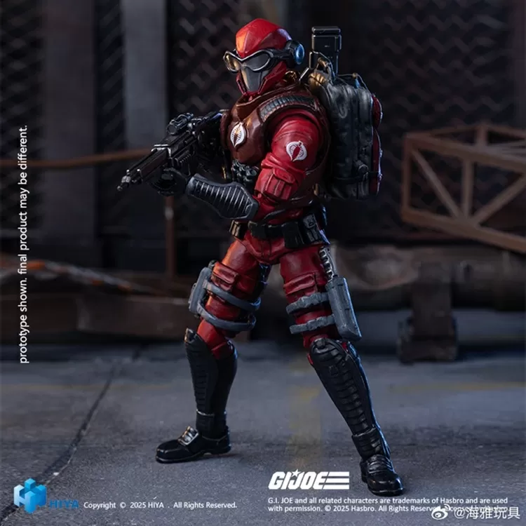Crimson Viper 1/18 Scale Exquisite Mini | G.I. Joe | Hiya Toys