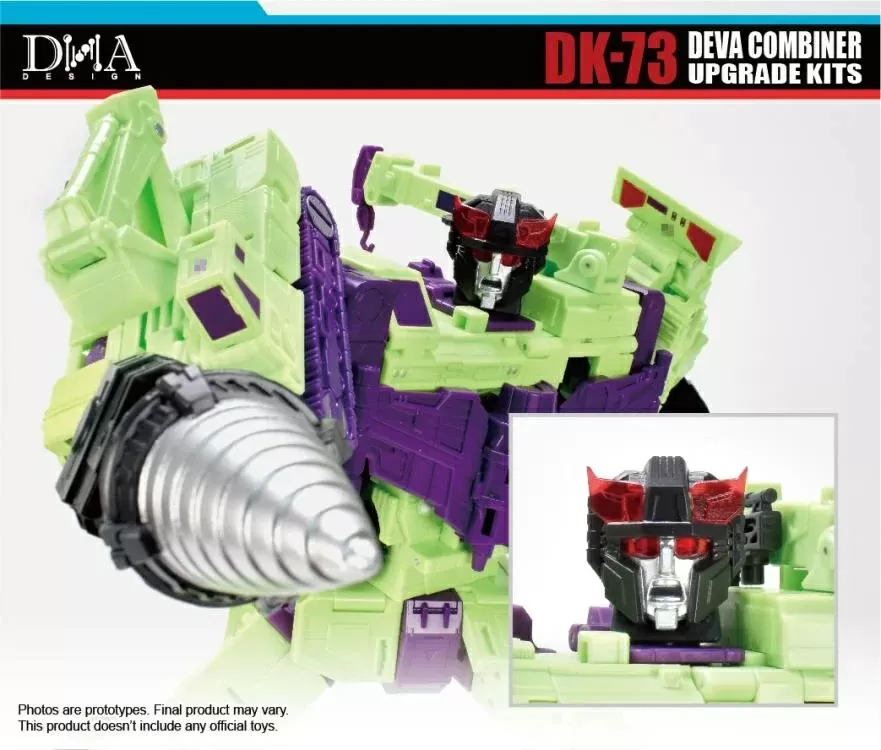 DK-73 Upgrade Kit for Transformers Studio Series 86 Devastator | DNA Design