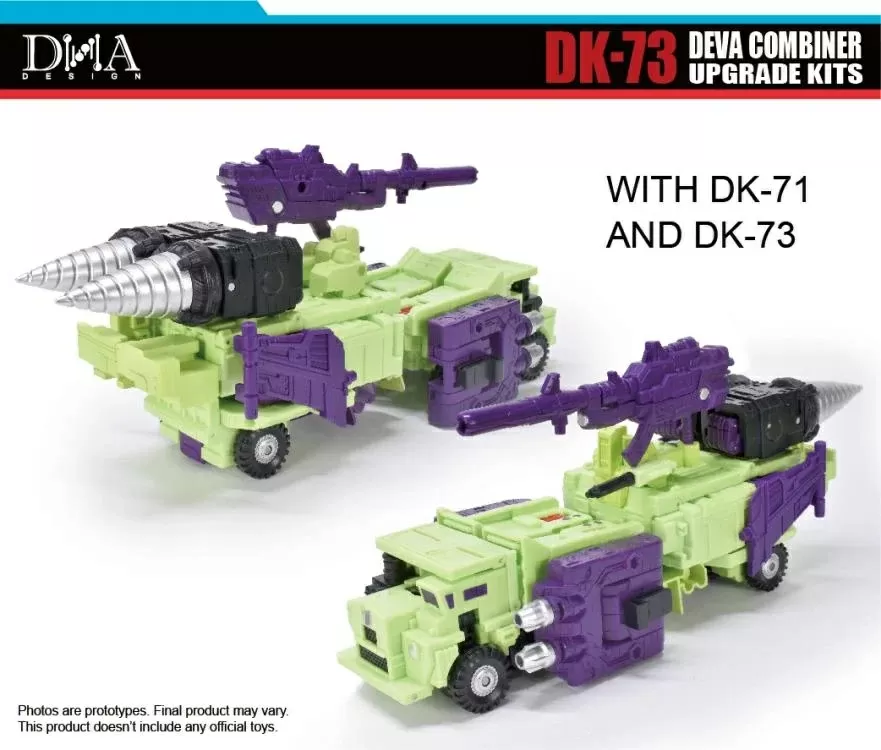 DK-73 Upgrade Kit for Transformers Studio Series 86 Devastator | DNA Design