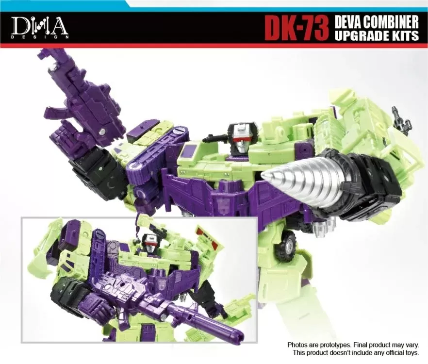 DK-73 Upgrade Kit for Transformers Studio Series 86 Devastator | DNA Design