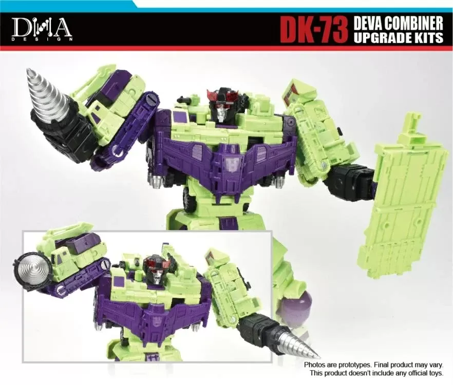 DK-73 Upgrade Kit for Transformers Studio Series 86 Devastator | DNA Design