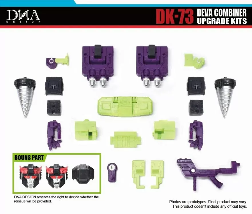 DK-73 Upgrade Kit for Transformers Studio Series 86 Devastator | DNA Design